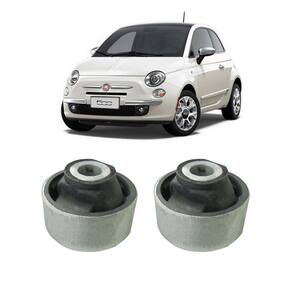 2 Bucha Maior Leque Dianteiro Fiat 500 Polonês 2009 Até 2011