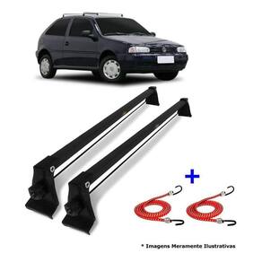 Rack Teto Bagageiro + 2 Elasticos Gol 2 Portas Bola G2 G3 G4