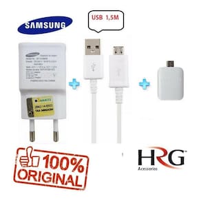 Kit Carregador Galaxy S6/S7 Edge/Flat