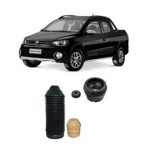 Coxim + Batente Dianteiro Saveiro Cross G5 G6 2009 Até 2016
