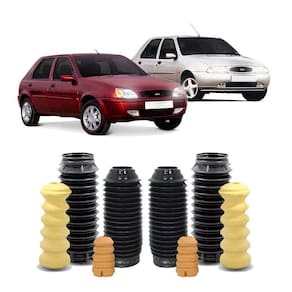4 Kit Do Amortecedor Dianteiro Traseiro Fiesta 1996 Até 2002