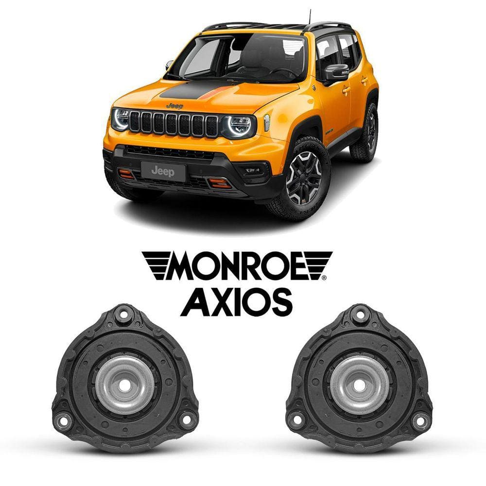 Par Coxim Amortecedor Dianteiro Jeep Renegade 2015 Até 2020