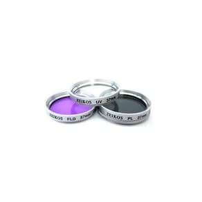 Kit Com 03 Filtros Multi-Revestidos De 37Mm Zeikos Flk-37