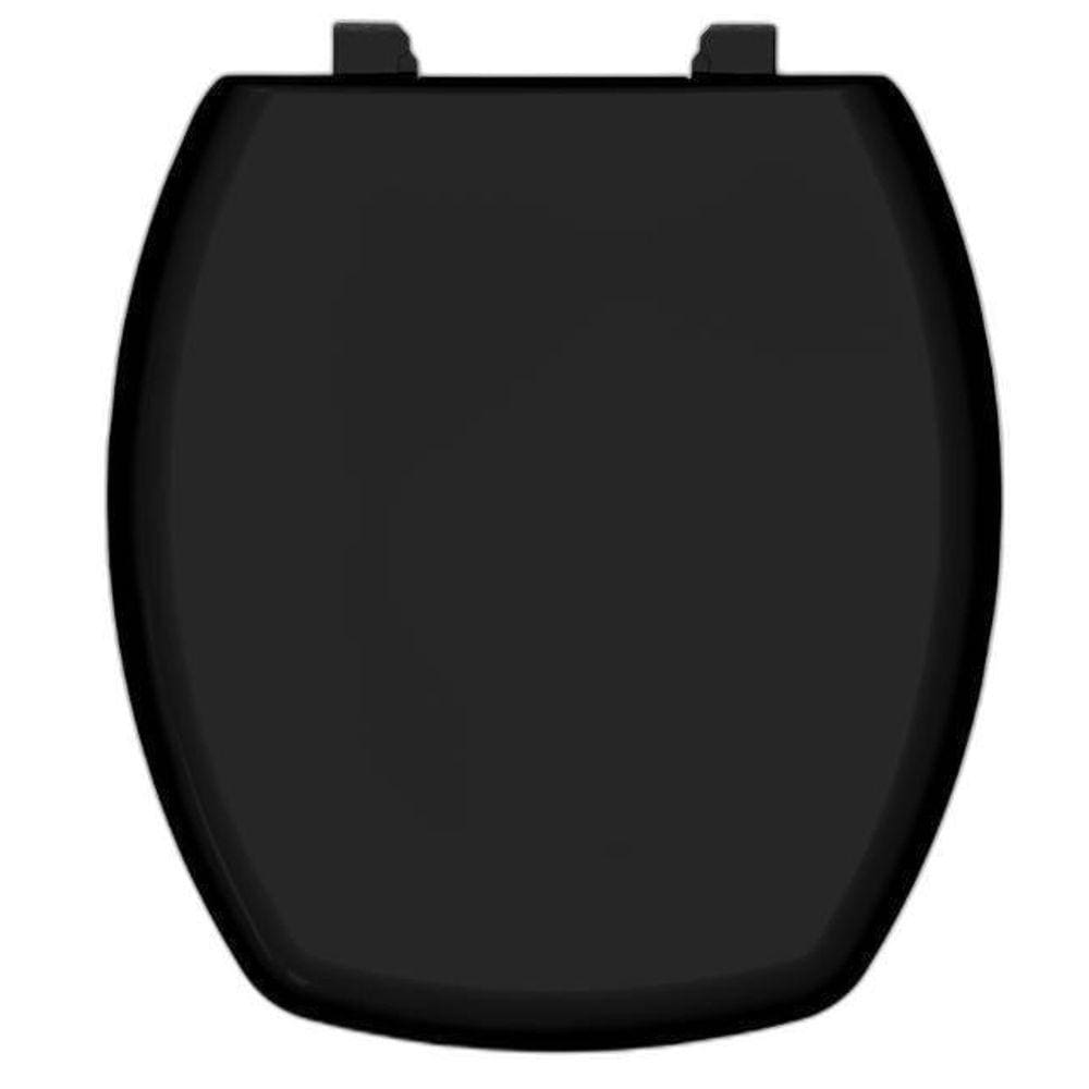 Assento Vaso Sanitário Modelo Thema Preto Almofadado Durin