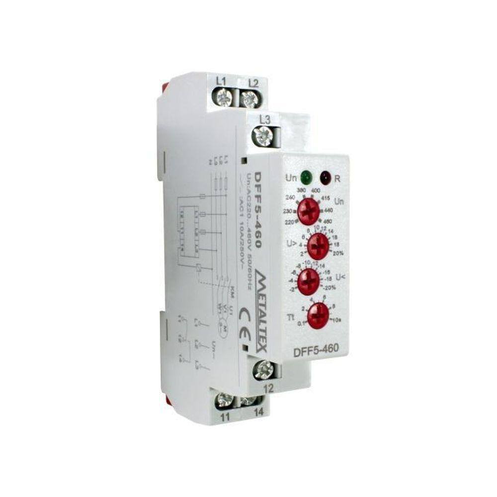 Rele Falta De Fase Invers Fase Trif. 220-460V