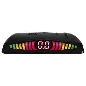 Sensor De Estacionamento Orbe 4 Pontos Dianteiro Preto Com Display