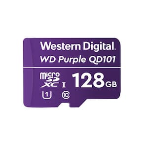 Cartao Micro Sd 128Gb Wd Purple Class 10Uhs-I