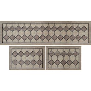 Jogo De Cozinha Rayza Sisal Look Firenze Kit Com 3 Peças