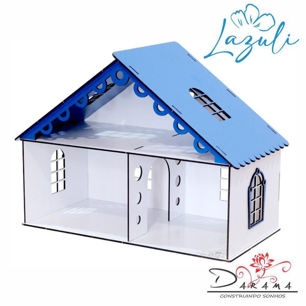Casa Bonecas Para Bonecas Decorativa Mod Lily Lazuli Darama