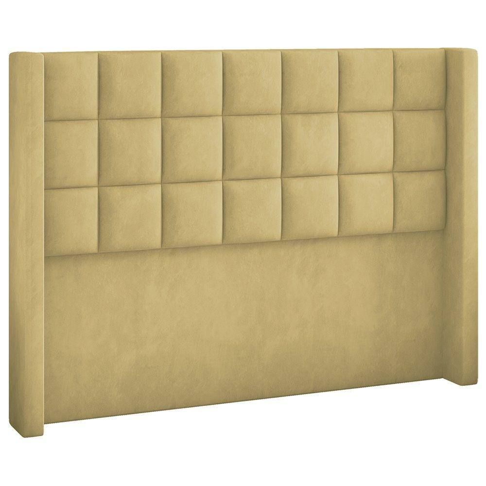 Cabeceira Casal 140 cm Genov Veludo SL 941 Peer