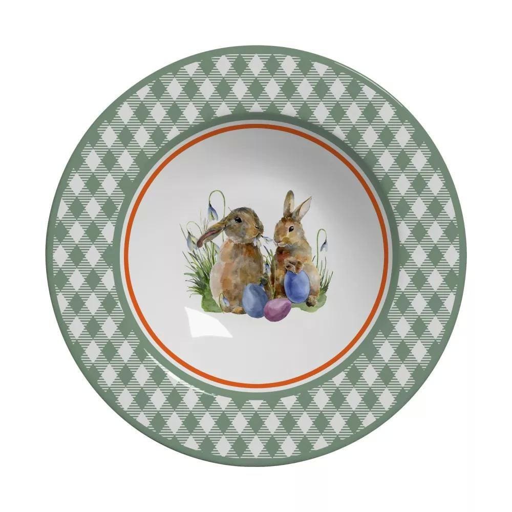 Conjunto de 6 Pratos Fundos - Bunny