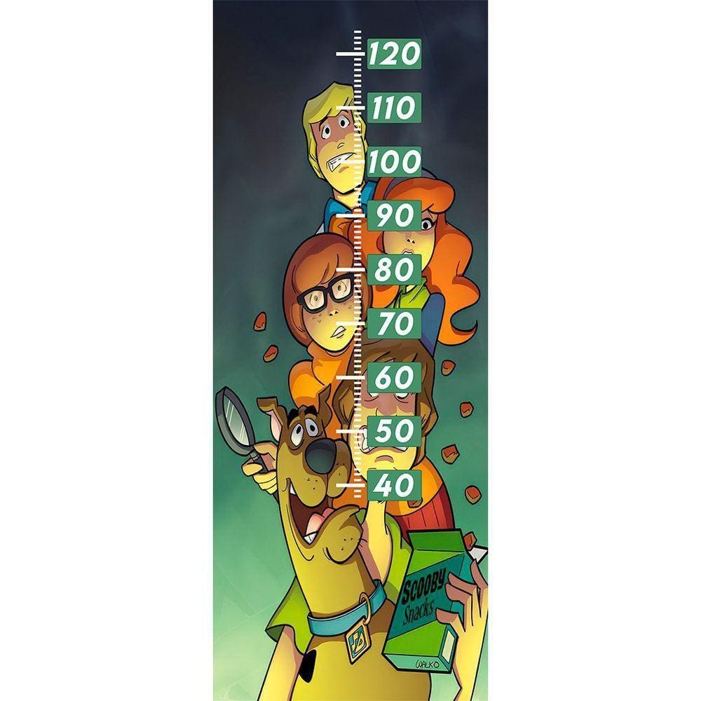 Régua De Crescimento Scooby Doo
