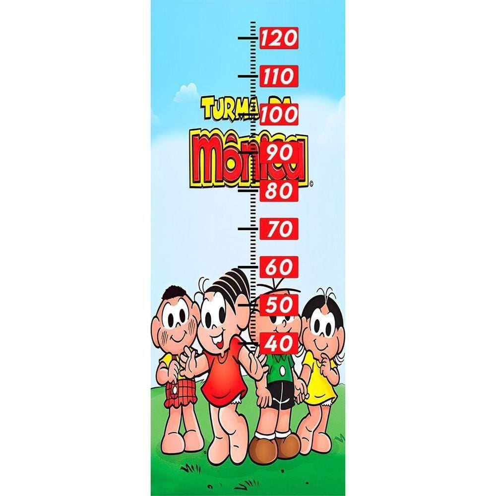 Régua De Crescimento Turma Da Mônica