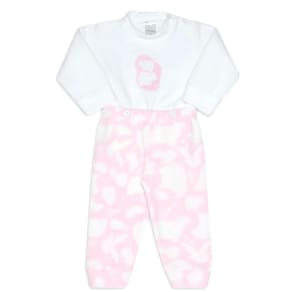 Pijama Infantil Manga Longa Soft Estampado Ursa Dedeka Ref:23619 Rn/G