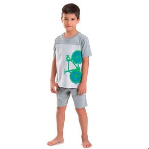 Pijama Manga Curta Estampado Dedeka Ref:21144 4/8