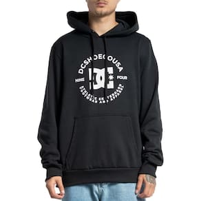 Moletom DC Shoes Canguru DC Star Pilot WT23 Masculino Preto