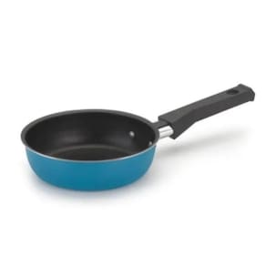 Frigideira Antiaderente De Ovo Turquesa Alumínio Nacional 14cm