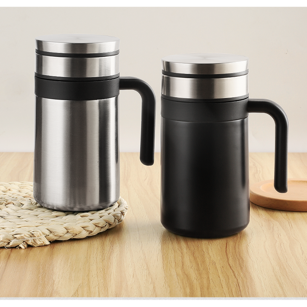 Copo Termico Portatil para Bebidas Café, Chá, Cerveja 420ML