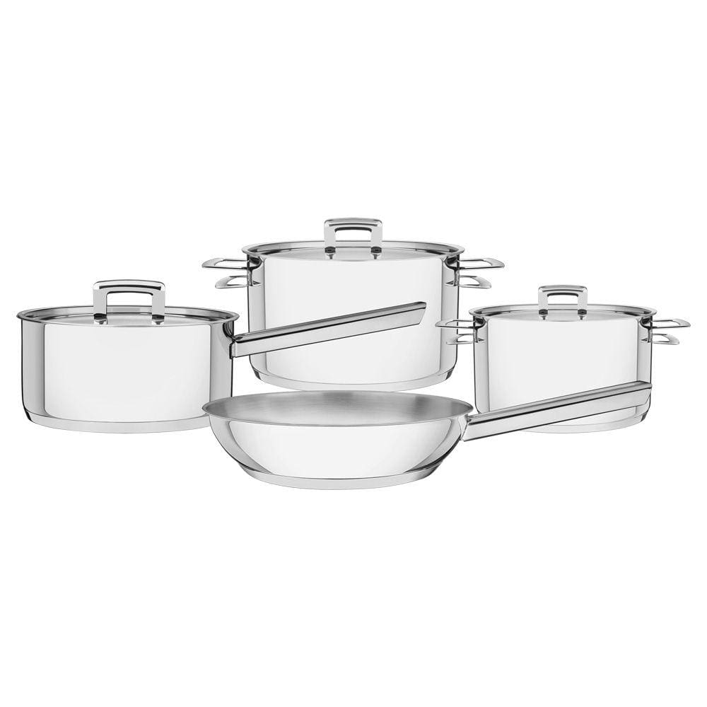 Jogo De Panelas Fundo Triplo Tramontina Brava 65400020 Inox