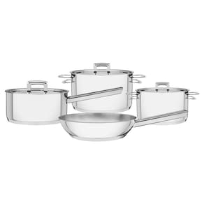 Jogo De Panelas Fundo Triplo Tramontina Brava 65400020 Inox