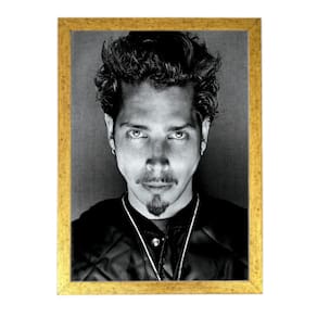 quadro poster com moldura grunge Chris Cornell d6364