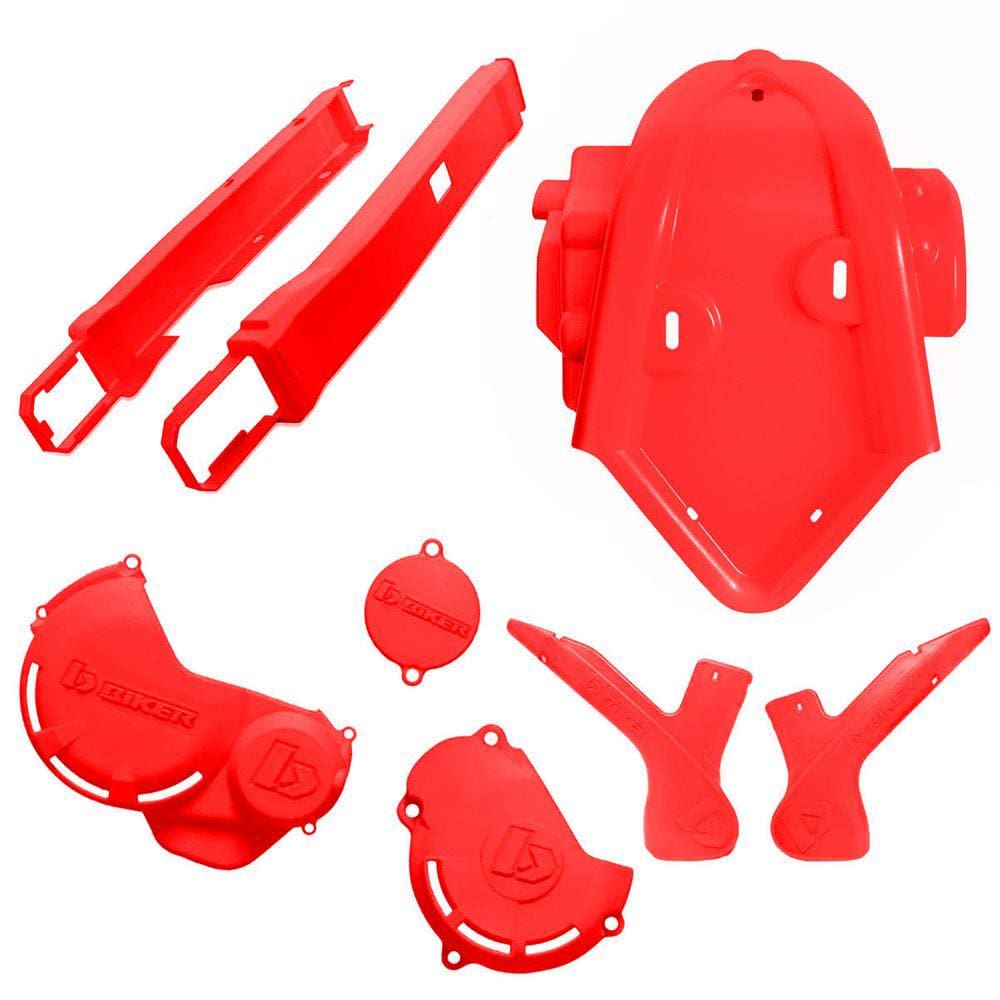 Kit Protetores De Motor Quadro Tampas Motor Balança Biker Crf 230