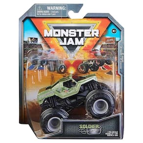 Carrinho Roda Livre - 1:64 - Monster Jam - Soldier Fortune - Sunny Brinquedos
