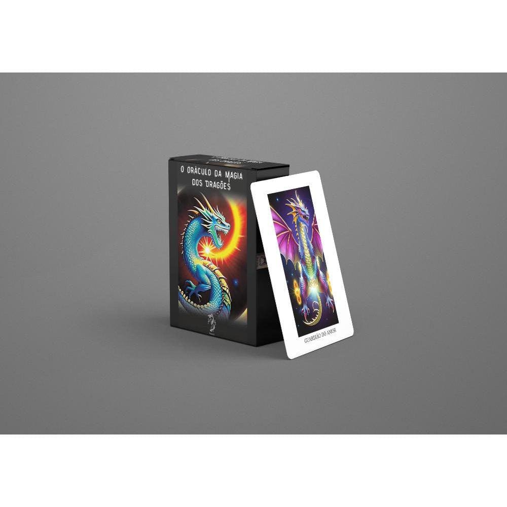 O Oráculo da Magia dos Dragões - Cartas e livreto