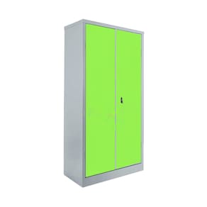 Armário De Aço 2 Portas Com Prateleira 1,50 C/ Chaves Verde
