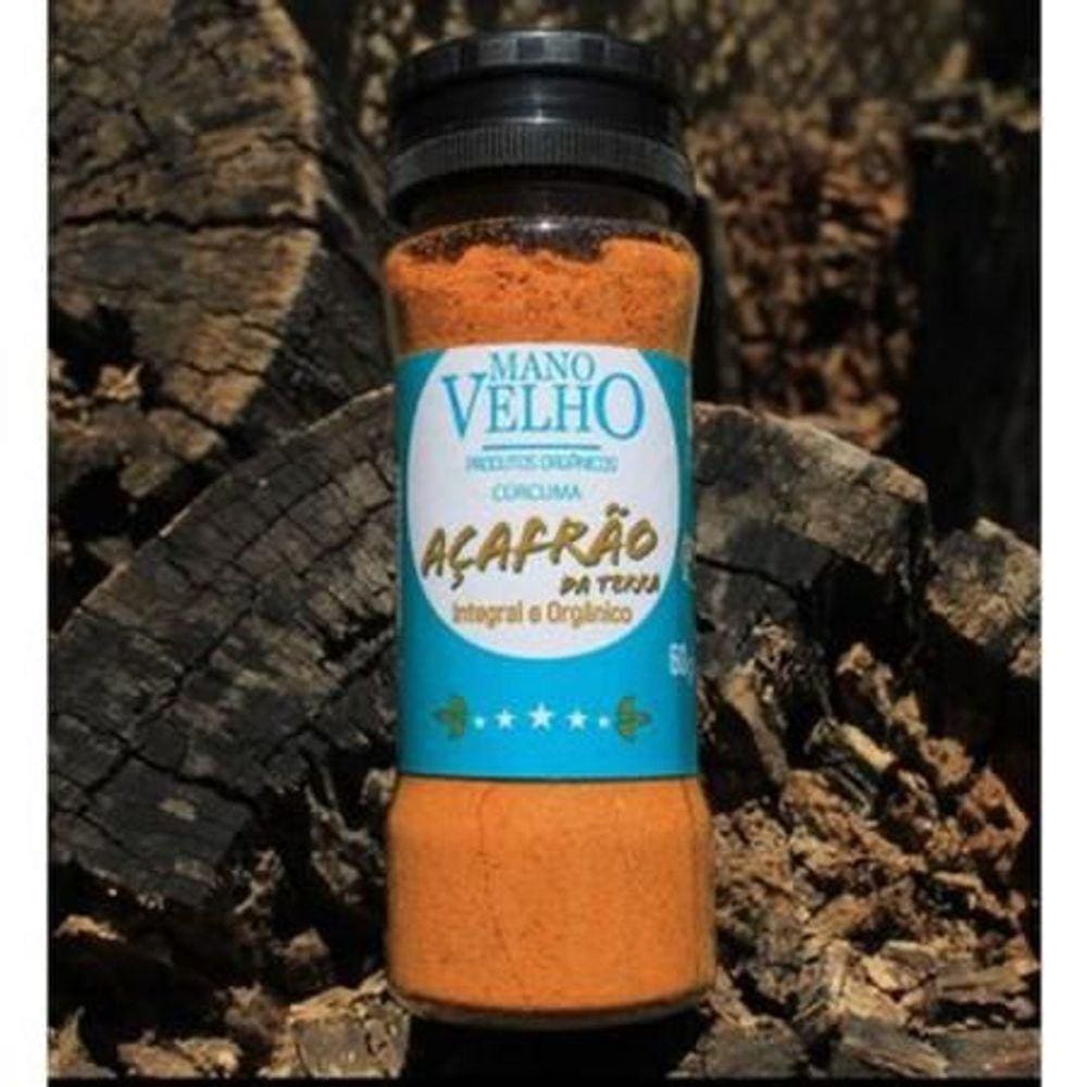 Cúrcuma Açafrão da Terra Orgânico Íntegral