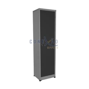 Armário De Aço 1 Porta - Multi Uso - Preto
