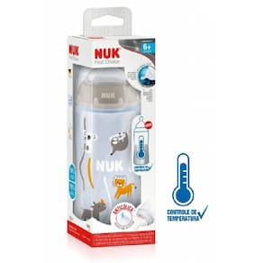 Mamadeira Nuk First Choice Zoo +6 Meses 300Ml Controle De Temperatura