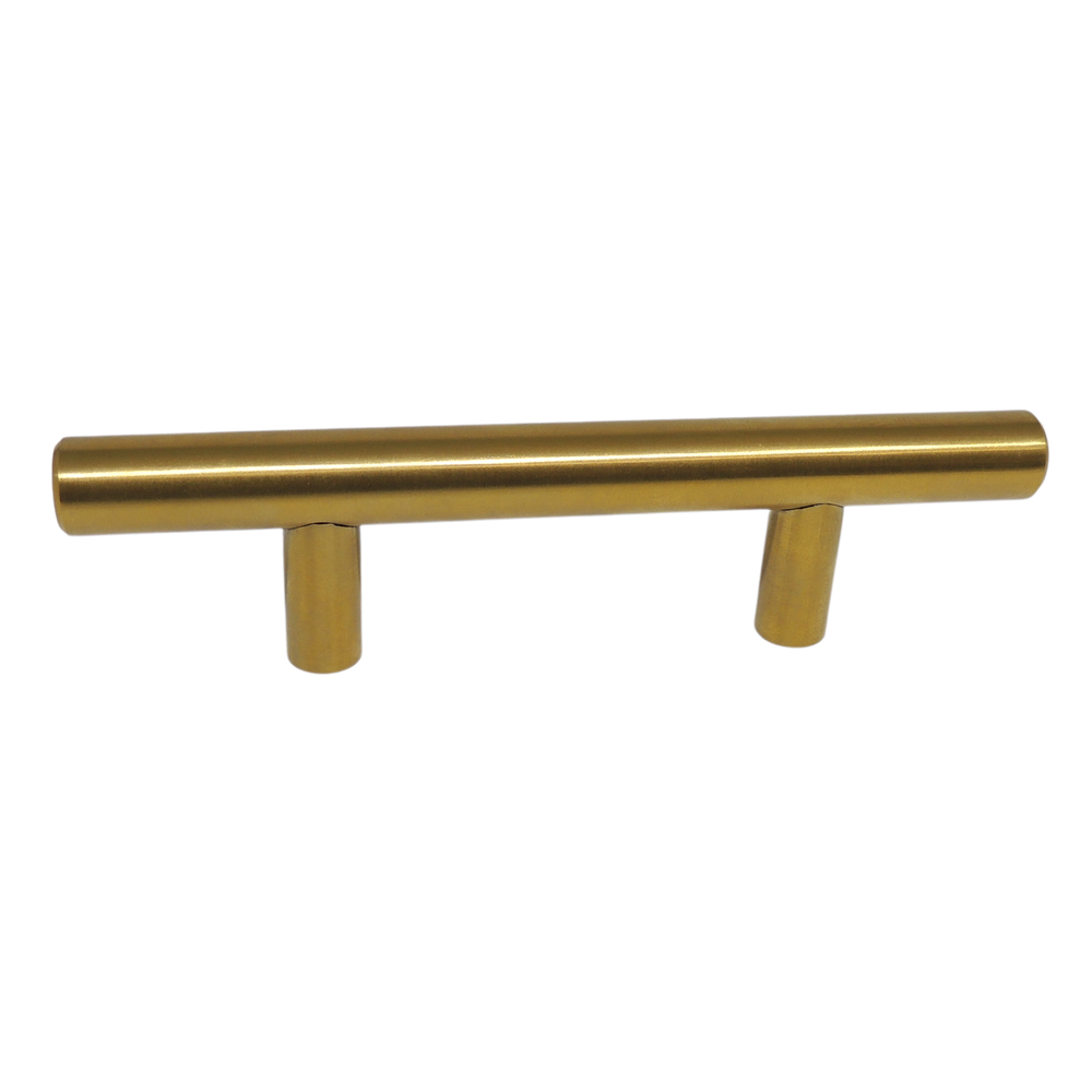 Puxador Primus IL 814 - Dourado Escovado - 96MM