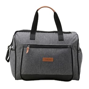 Bolsa Grande Maternidade Pirulitando Baby Aconchego Cinza