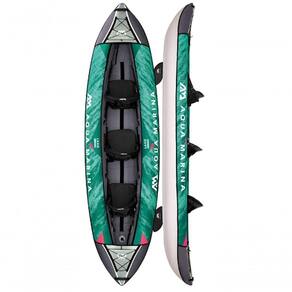 Caiaque Laxo 12`6 La-380 / 2022 Aqua Marina Para 3 Pessoas C/ Remo Incluído