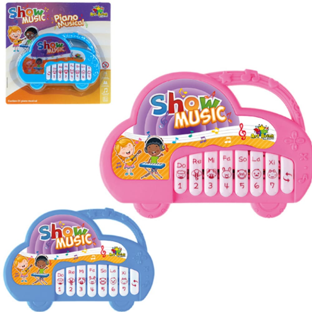 Piano infantil teclado musical bebe ia ia o bichos tecladinho bebe