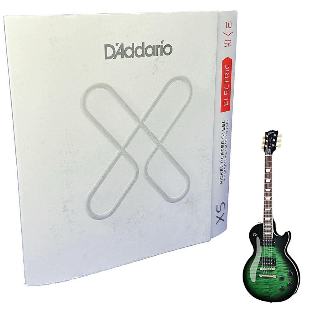 Jogo de Cordas 010 Daddario XS1052 p/ Guitarra Elétrica