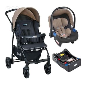 Carrinho Ecco + Bebê Conforto Touring X + Base - Burigotto