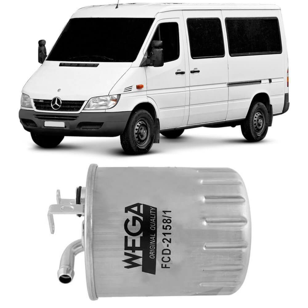 Filtro Combustivel Mercedes Benz Sprinter 311 2.2 2004 Wega