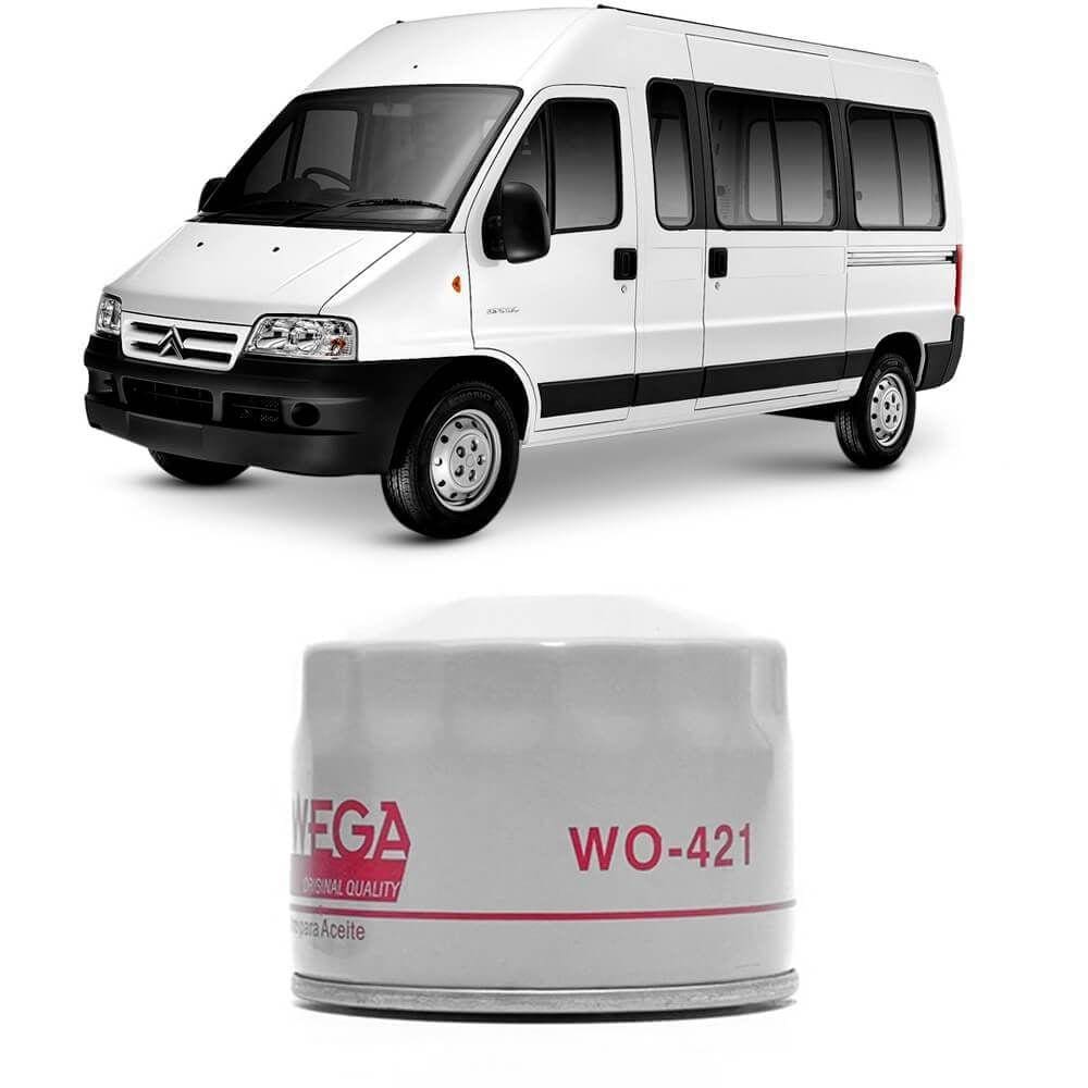 Filtro Óleo Citroen Jumper 2.3 2.5 2.8 2009 A 2017 Wega