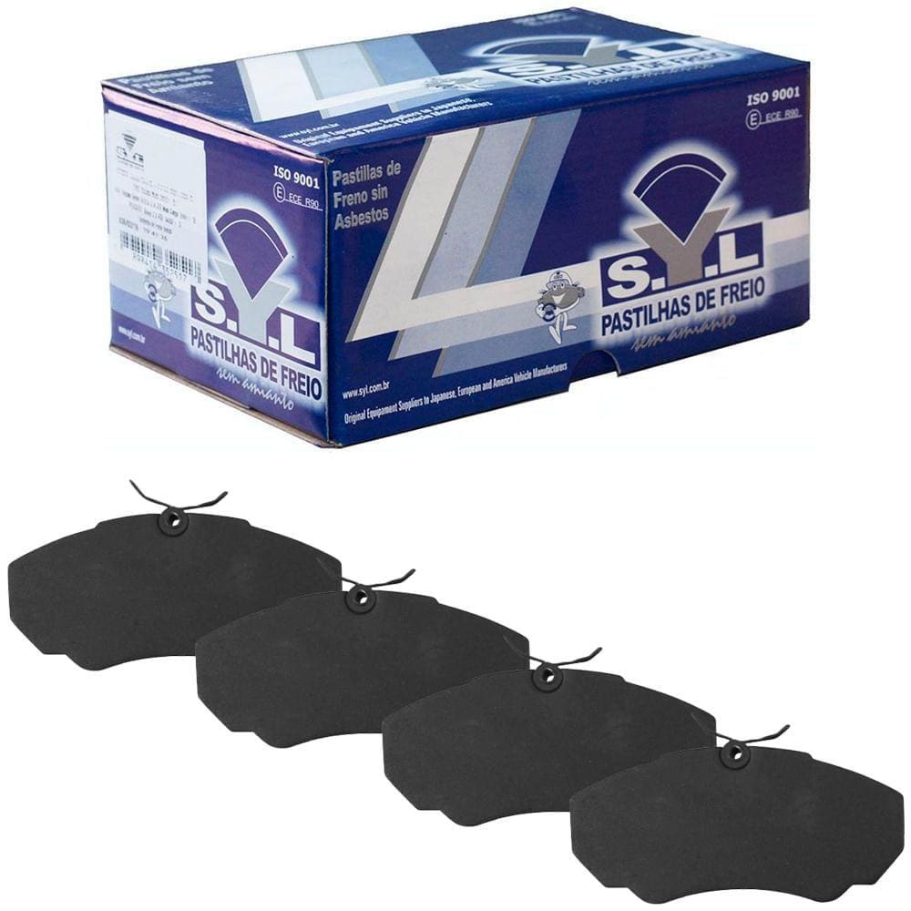 Kit Pastilha Freio Ford F250 F350 Dianteira Bosch SYL 2191