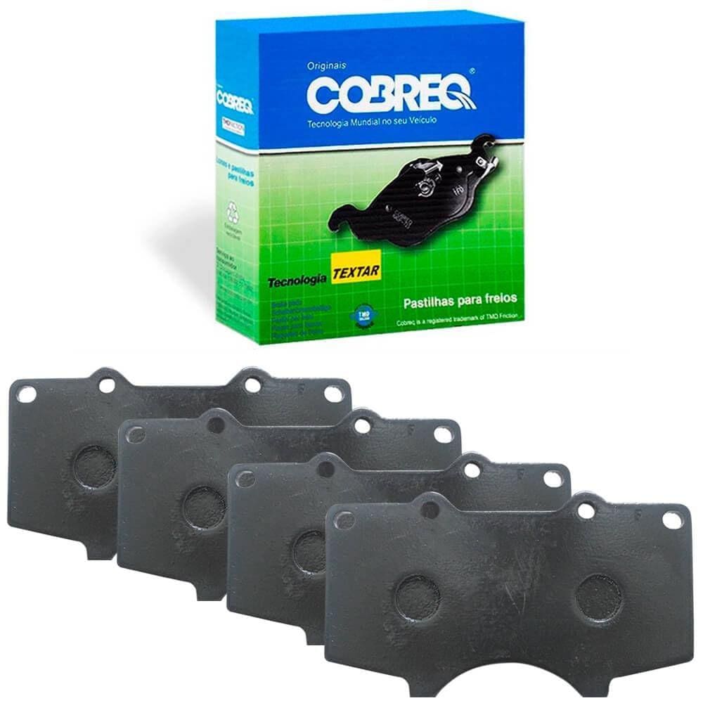 Kit Pastilha Freio Hilux 2005 A 2009 Diant Sumitomo Cobreq