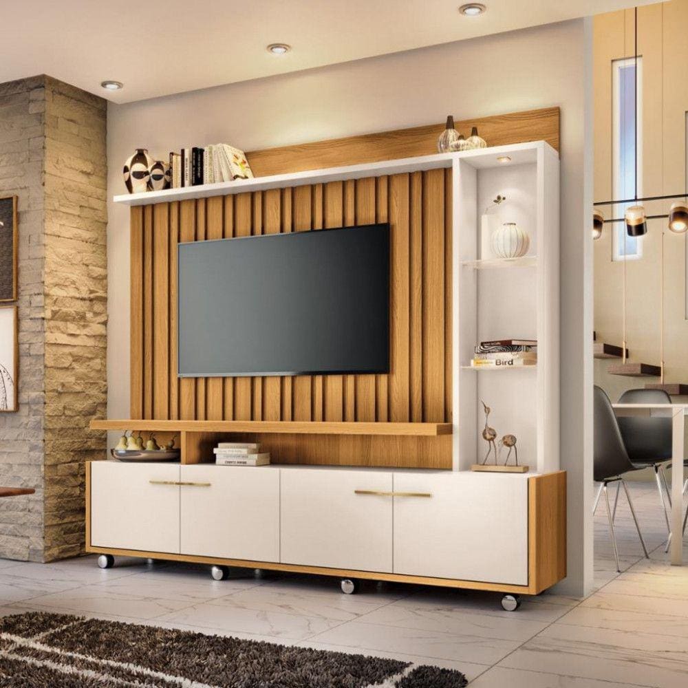 Estante Home para Tv até 60 Polegadas 4 Portas Titan HB Móveis