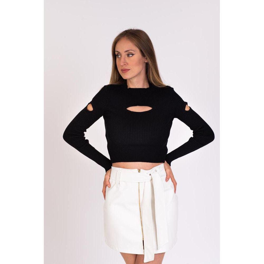 Cropped Mangas Longas