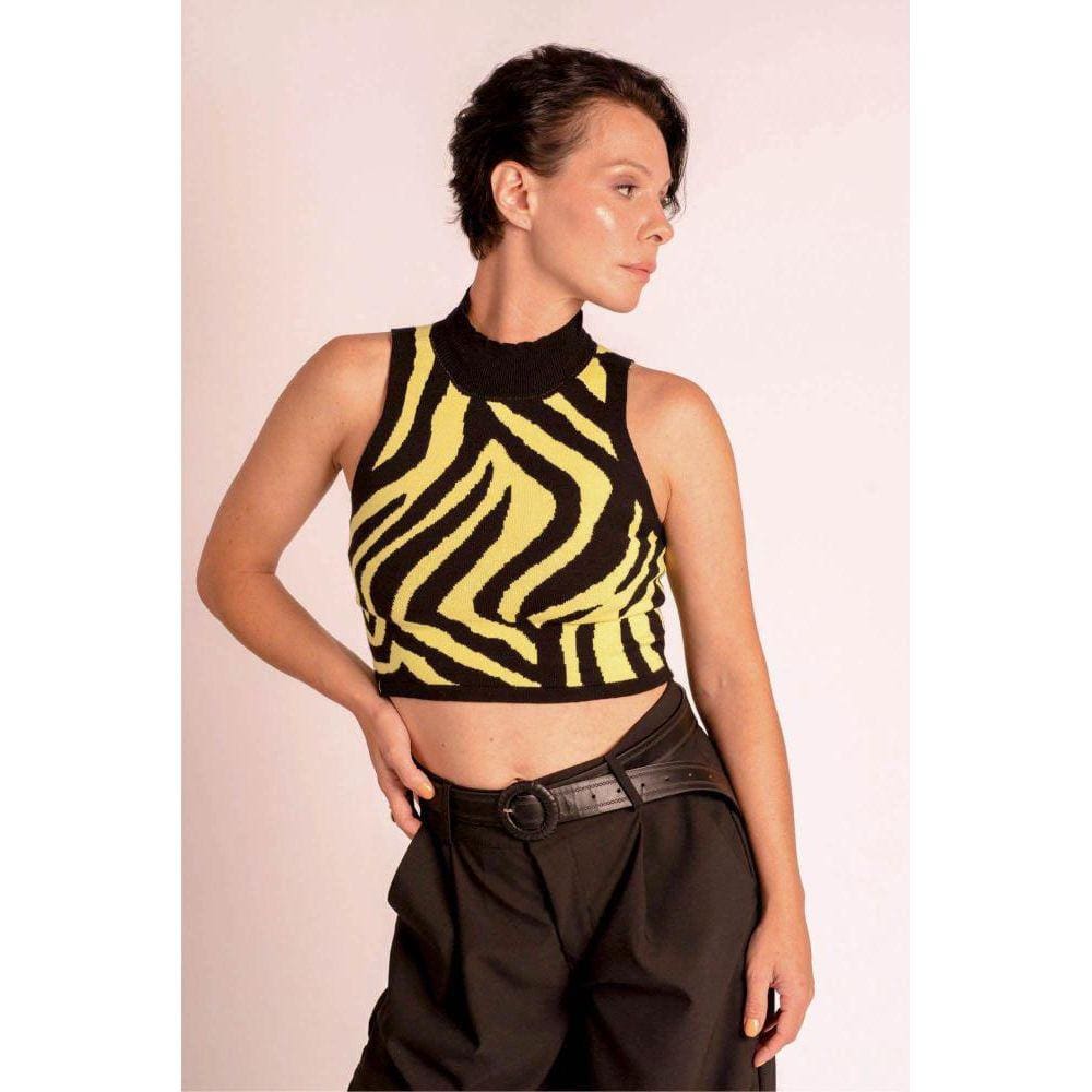 Cropped Modal Zebra