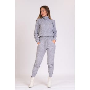 Conjunto Tricot Blusa E Calça