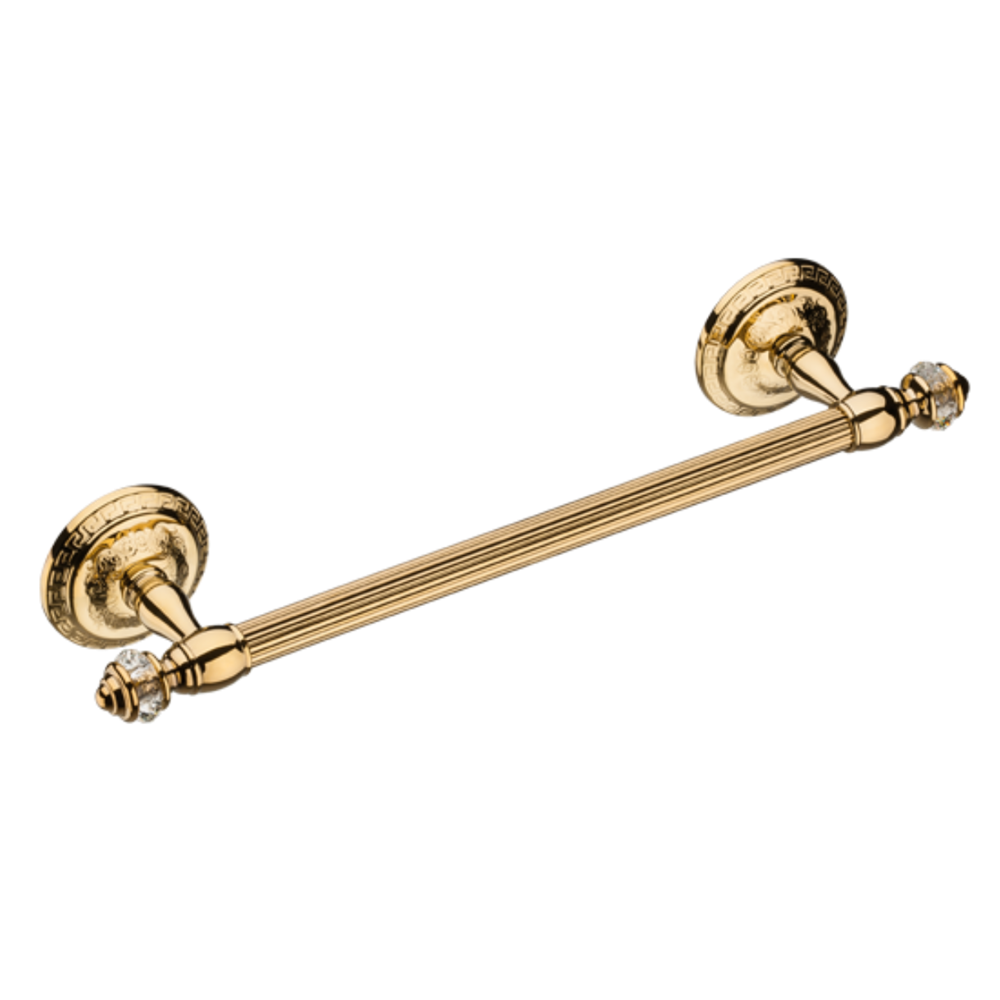 Porta Toalha 45Cm Italy Line Marrocos Dourado