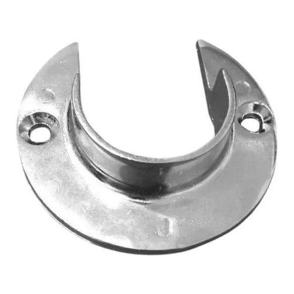 Flange Para Varão 19Mm Cromada Pvc   Par  Reibraz