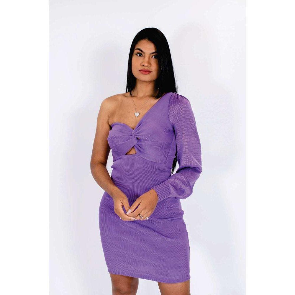 Vestido Modal Ombro Só