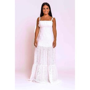 Vestido Longo Em Laise